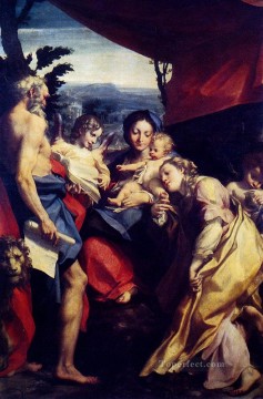  Antonio Obras - Virgen de San Jerónimo Manierismo renacentista Antonio da Correggio